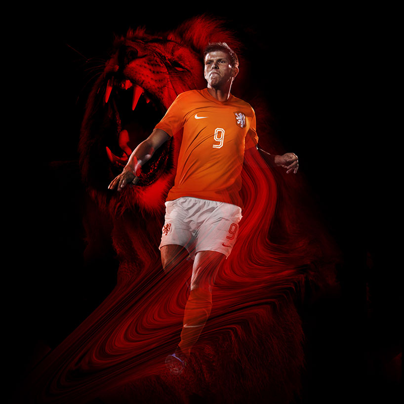 耐克 為世界杯設(shè)計字體